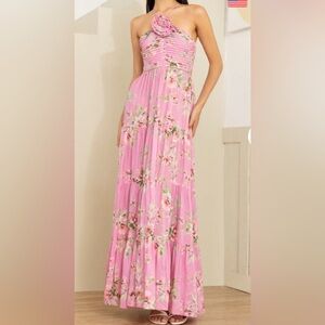 Yumi Kim pink maxi dress